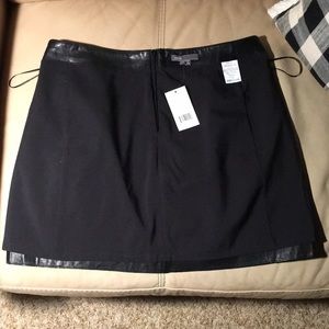 Vince leather skirt